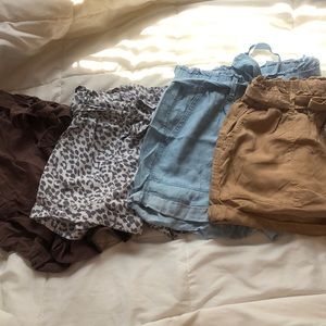 Bundle! Aerie Paperbag Tie Waist Shorts